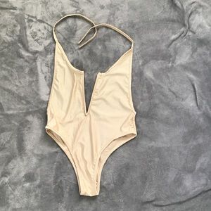 NWOT SATIN BODYSUIT